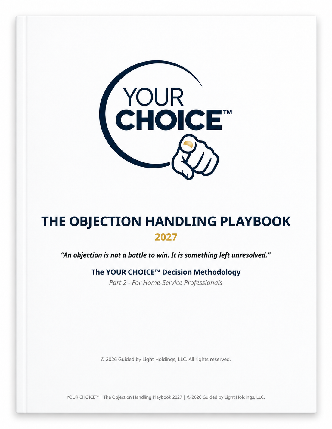 The Objection Handling Playbook 2027